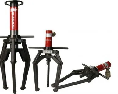 фото Съемник гидравлический с приводом центрирования и захвата СГ315