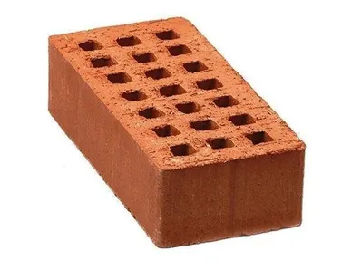 фото Кирпич рядовой пустотелый одинарный Терракотовый М-150 К-1,0