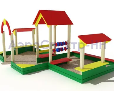 фото Песочный дворик большой (ИО 537)