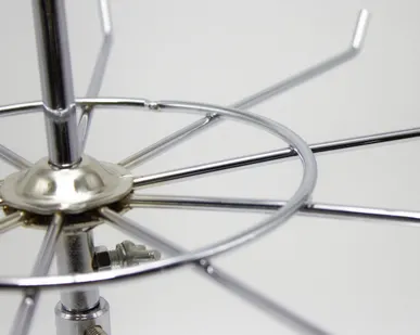 фото Вешало настольное 2-х ярусное, H=700мм, хром