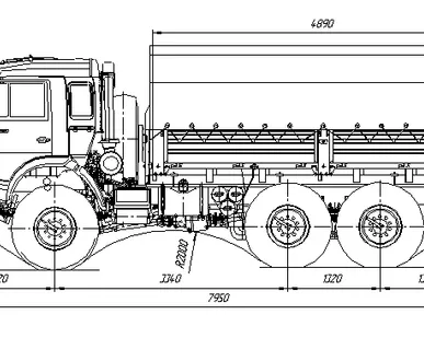 фото КАМАЗ 5350-6017-42
в