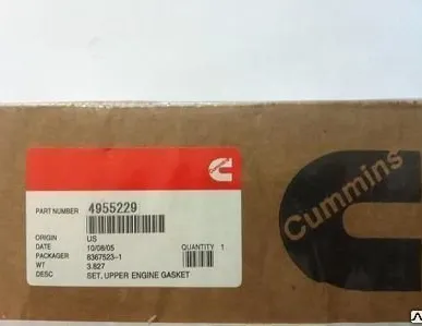 фото К-т прокладок полный (верх+низ) {V=3,9} 3804896 (4089648, 3802361) + 38023