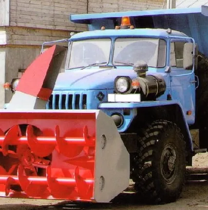 Фото №1 Шнекороторный снегоуборочный комплекс СШР–2,6Г (передняя навеска) для навески на КАМАЗ, УРАЛ