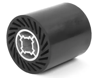 фото Барабан MESSER тип RZ резиновый для шлифовального рукава (закрытый паз) 90х100х19мм