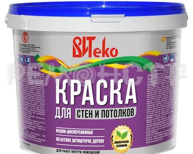 фото Краска вд интер  1,3кг ВДКЧ'Н'-201 ВИТЕКО (8/400) П