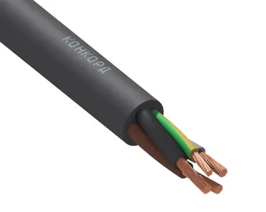 фото Кабель КГтп-ХЛ 3х25+1х10 (PE) 380/660-2 (м) Конкорд 9242