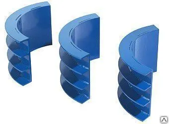 фото Скругляющие накладки гидравлические Вкладыш с d 500 на d 400