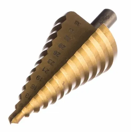 Фото №0 Сверло по металлу шаговое 4-20 мм (9 ступ.) "Hardcore"