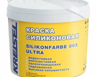 фото Краска силиконовая SILIKONFABRE 003 ULTRA Kreisel для фасада