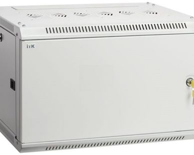 фото LWR3-18U64-MF (серый) Шкаф телекоммуникационный 19", дверь металл