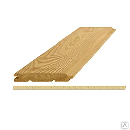 Фото №0 Вагонка (лиственница) "Штиль", сорт А 14х96х3000х9 шт.