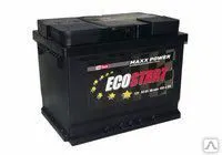 фото Аккумуляторные Батареи ECOSTART 6СТ-55ач 450А ( 242х175х190 )
