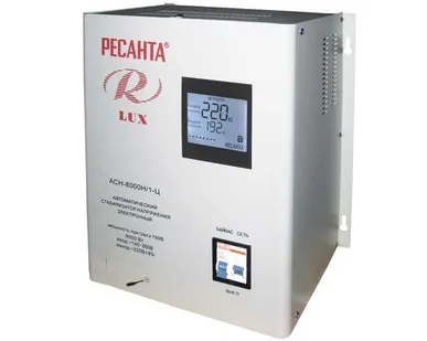 фото Стабилизатор АСН- 8000 Н/1-Ц Ресанта_Lux