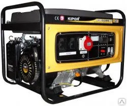 Фото №0 Генератор бензиновый (электростанция бензиновая) KIPOR KGE6500X3 Kipor