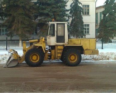 фото Уборка снега - Услуги Фронтального погрузчика