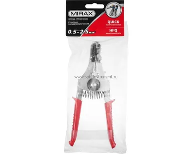 фото Стриппер полуавтоматический 0.5 - 2.5 мм2 MIRAX 22688