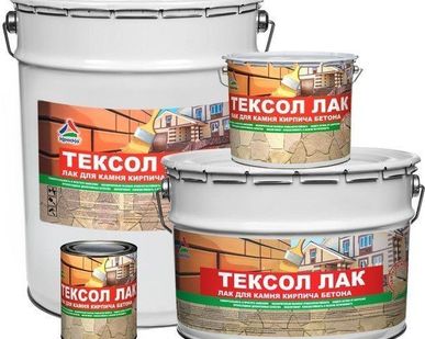 фото Лак &quot;Тексол&quot; полимерный для камня и бетона