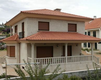 фото Керамическая черепица La Escandella Red