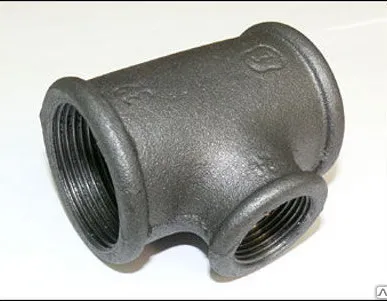 фото Тройник чугунный Ду 15