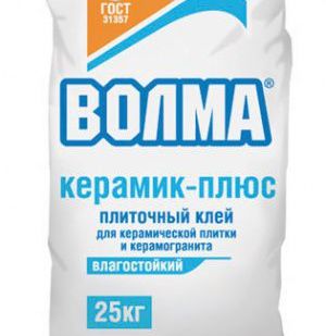 фото Плиточный клей ВОЛМА-КЕРАМИК-ПЛЮС (25кг)