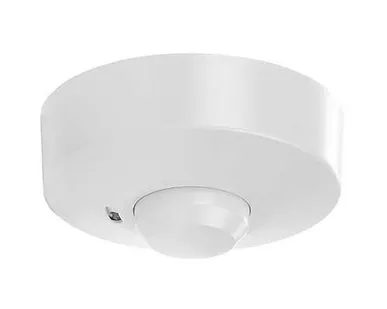 фото Датчик движения микроволновый потолочный 360* 8м 1200W белый IP20 IEK ДД-101MB