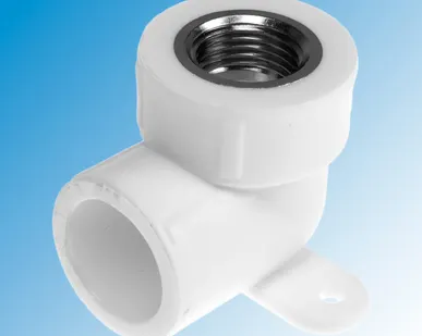 фото Угольник комбинированный с креплением ВР 25х1/2&quot; PPRC