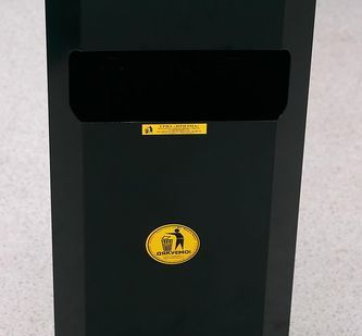 фото Урна навесная с пепельницей УС