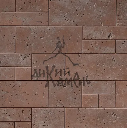 Фото №0 Облицовочная плитка "Травертин" рядовая 100х250 мм