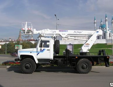 фото Автогидроподъемник ТА-18 на шасси ГАЗ-33081 (4х4) (2 мест. кабина)