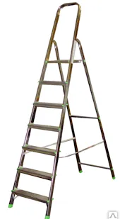 фото Стремянка сталь 7 ст. вес 7.5кг max H = 1.45м