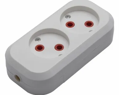 фото Колодка 2-х местн., без з/к без выкл. 250В, 10А, IP20...