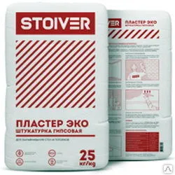 фото Штукатурка Stoiver ПЛАСТЕР ЭКО гипсовая 25 кг