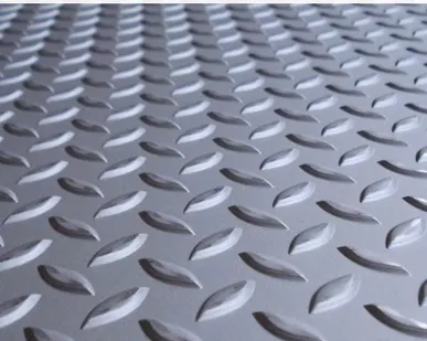 фото Лист стальной рифленый 8х1500х6000 мм чечевица