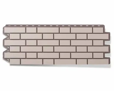 фото Фасадные Панели Альта-Профиль, Кирпич Клинкерный, Белый