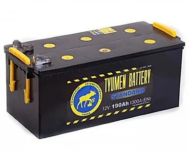 фото Аккумулятор Тюмень Standard 190 Ач п.п. (клеммы под болт)