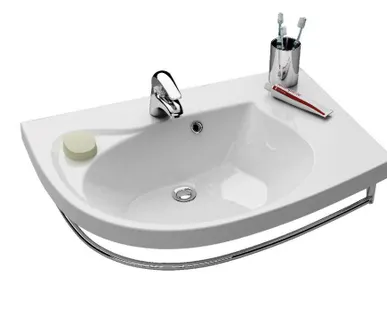 фото Умывальник 78 см Ravak Rosa Comfort R с полотенцедержателем XJ8P1100000 Rav