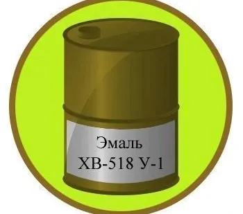 фото Эмаль ХВ-518