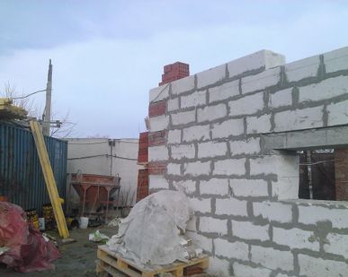 фото Кладка стен, кирпича, блоков