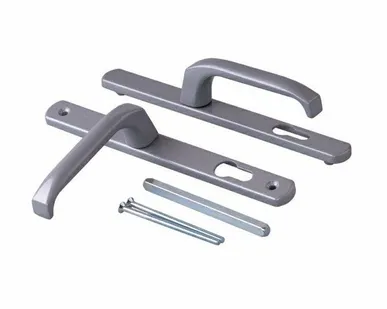 фото Гарнитур нажимной Elementis сплошной PZ/25/85/8 (длина штифта 120мм), серебро