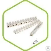 фото Колодка клеммная КЗВ 3-12 3А 1-2,5мм 12 пар ASD