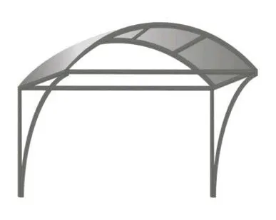 фото Козырек «Арочный»