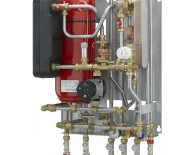 фото Тепловой пункт для независимого отопления и ГВС Akva Lux (Danfoss)