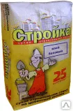 фото Клей базовый для внутренних работ "Стройка" 25 кг