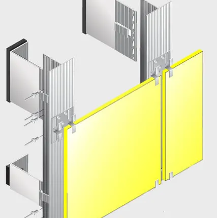 Фото №0 Сириус алюминиевые фасадные системы Sirius подсистемы для вентилируемых