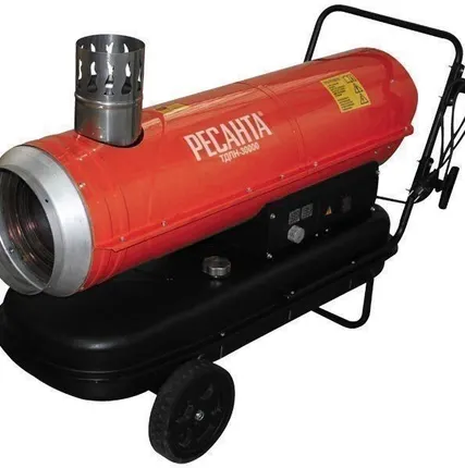 Фото №0 Тепловая дизельная пушка непрямого нагрева ТДПН-50000
в