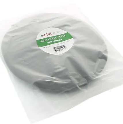 Фото №0 Лента монтажная усиленная 20x1мм x 50м Uni-Fitt 854L5000