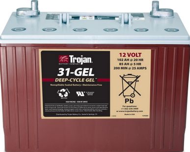 фото Аккумуляторная батарея Trojan 31-GEL