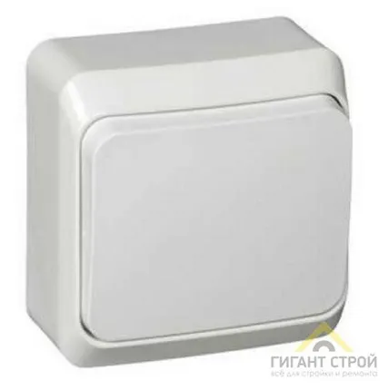 Фото №0 Переключатель 1-кл ОП Этюд 10А бел.SchE