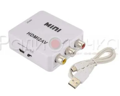 фото Конвертер HDMI->3RCA Video + Audio L/R