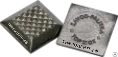 Фото №0 Тактильный индикатор 25х25-0 (AISI 304)